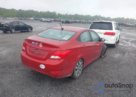 2017 Hyundai Accent Value Edition z USA, uszkodzony, nr VIN KMHCT4AE2HU373711